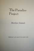First page of The Paradise Project