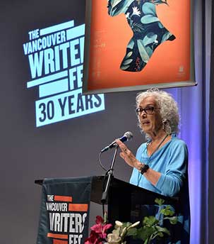 at Vancouver Writers Fest